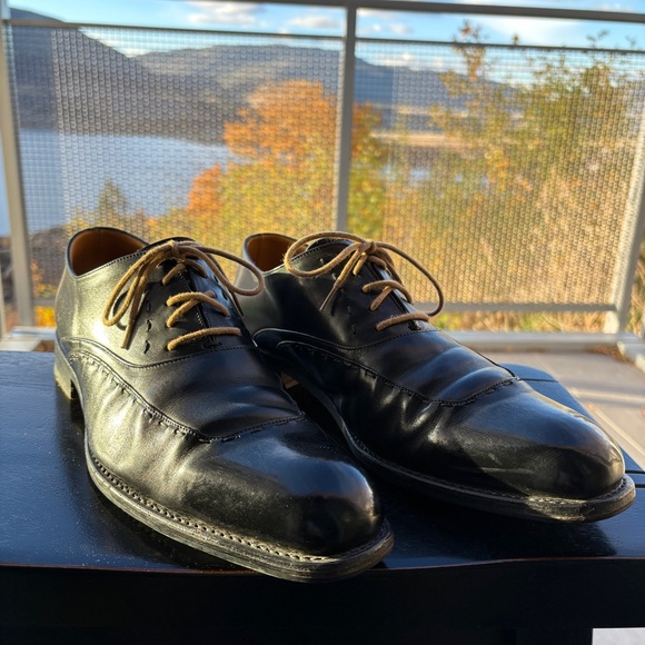 Paraboot black leather dress shoes - Picture 4 of 6